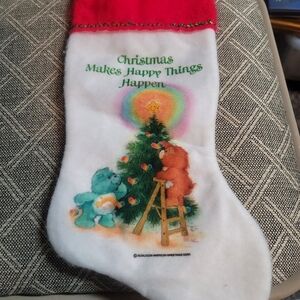 Care bears christmas stocking